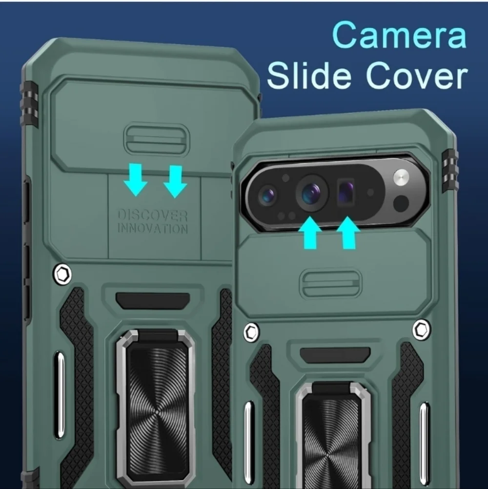 DEERLAMN Protective Cover Case for Google Pixel 9 Pro XL Apline Green (New)